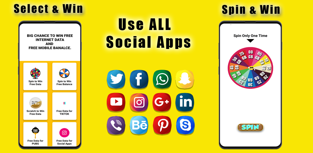 Internet Data app : 10GB