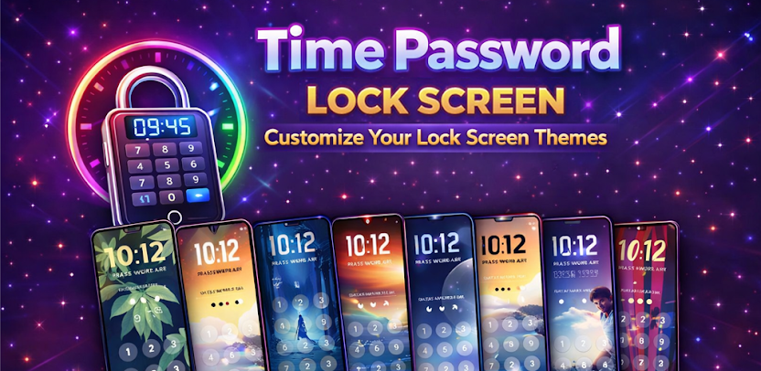 Digital Clock Lock Screen Pro: SL1