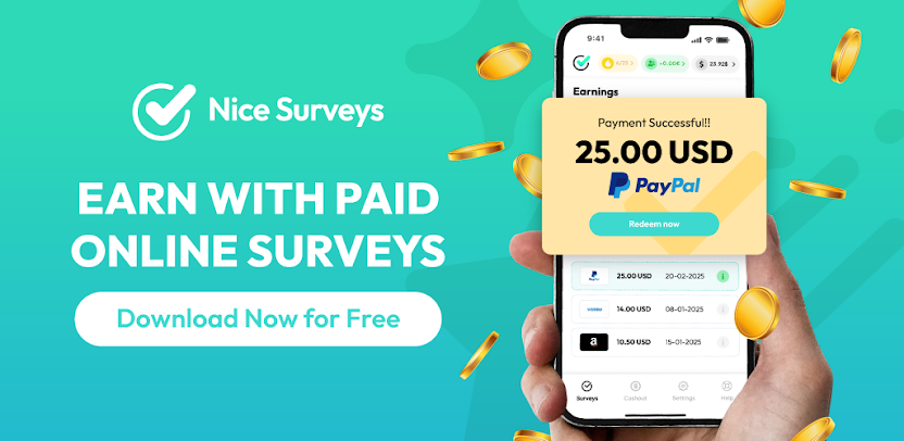 Make Money Labs: Paid Surveys Real Cash Earn App