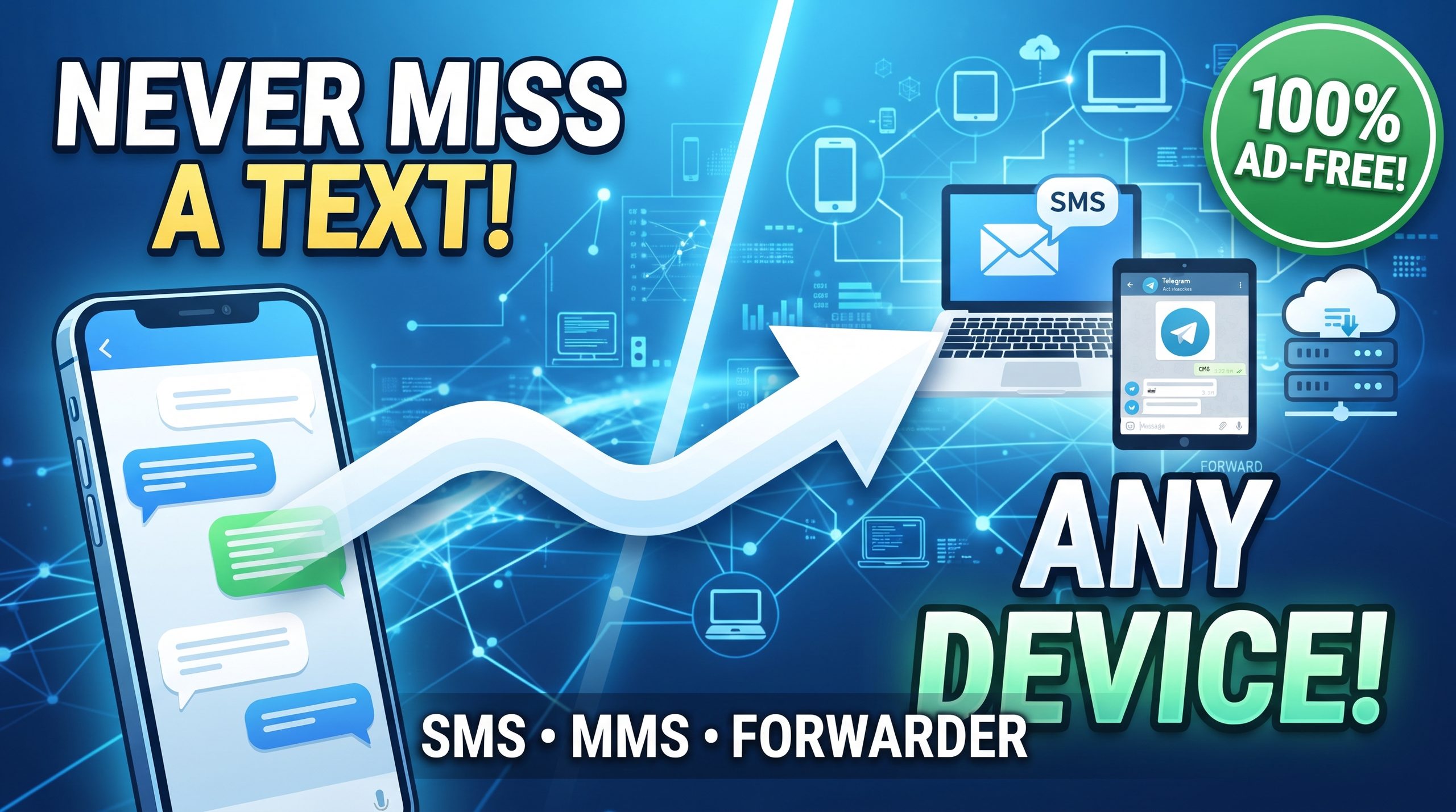 Never Miss a Message Again: The Ultimate Guide to Seamless SMS & MMS Forwarding Across All Your Devices: B63